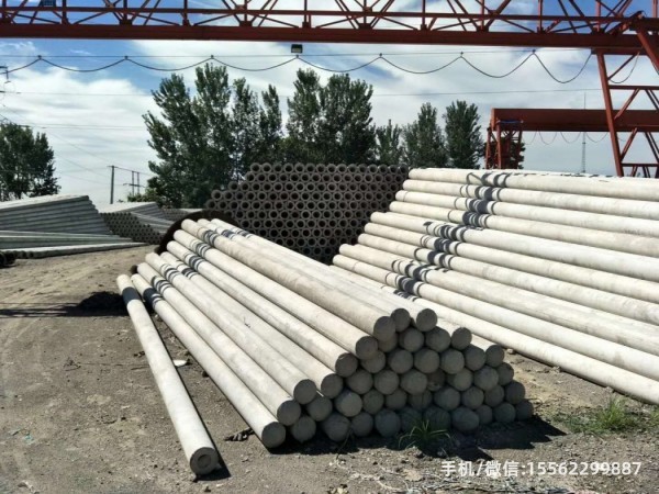 临沂190*10米非预应力水泥电线杆